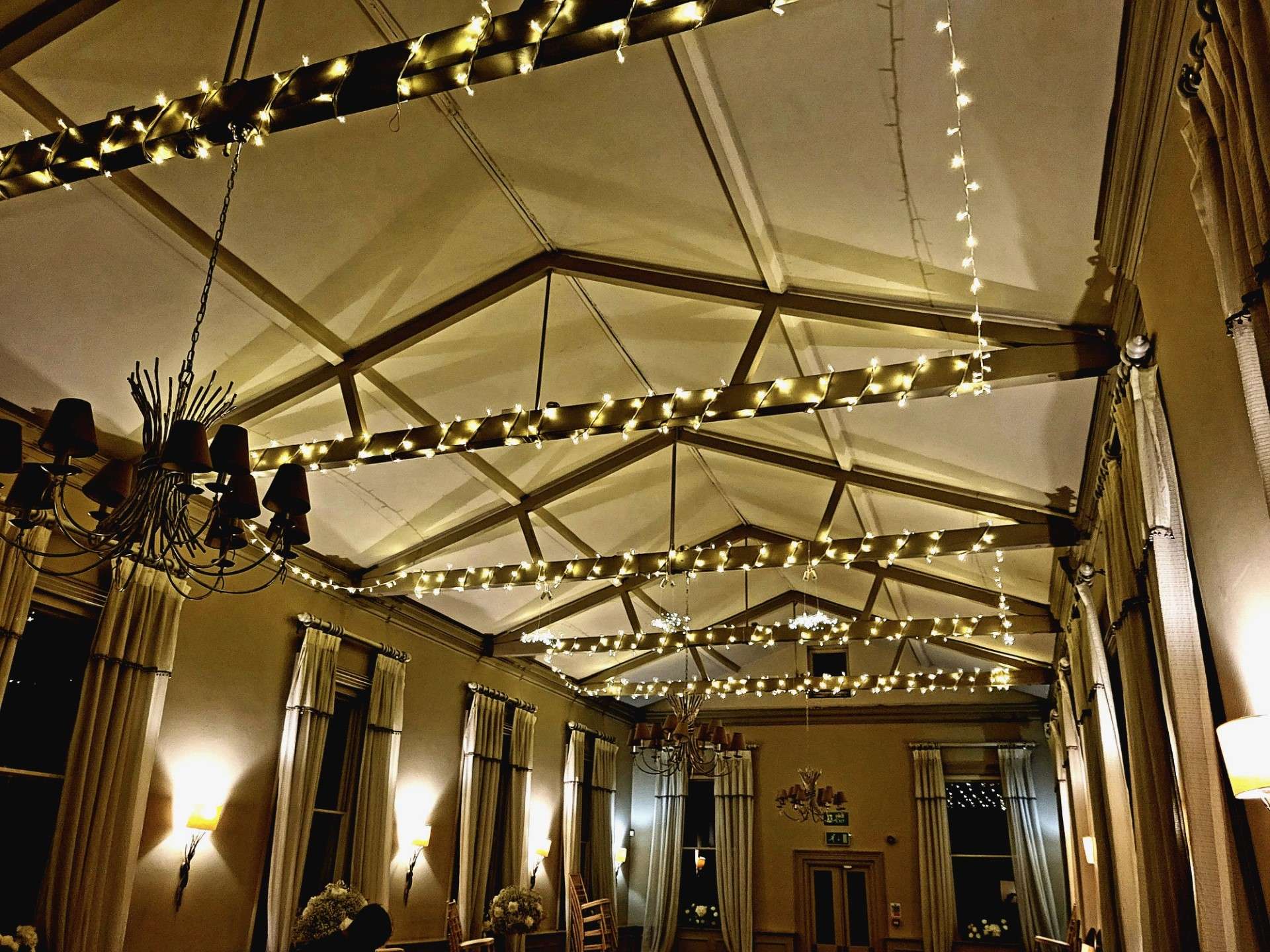 Wedding Fairy Lighting Morden Hall