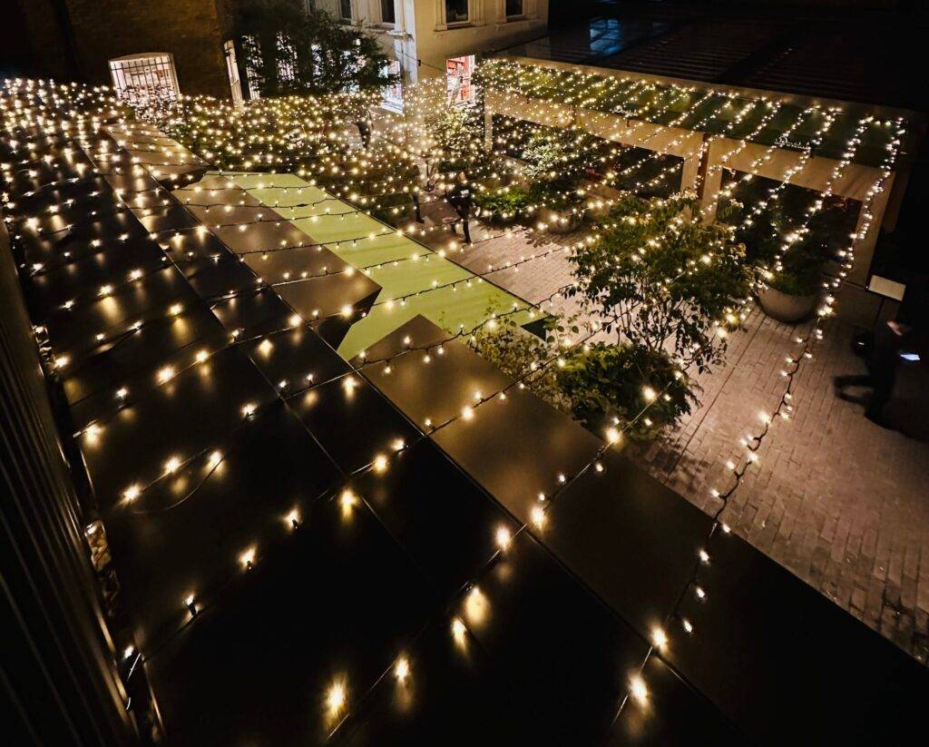 Fairy Lighting Canopy London